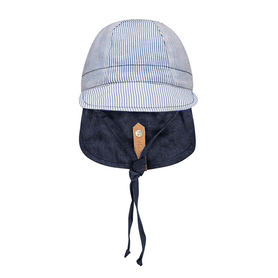 Bedhead Heritage Flap Sun Hat - sizes 0-6 months